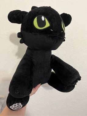 Build-A-Bear BAB How to Train Your Dragon TOOTHLESS Toy Plush Stuffed Animal
